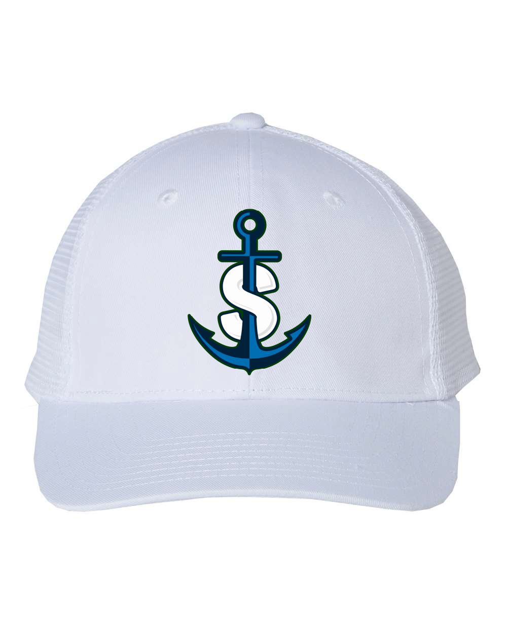 Skippers Mesh-Back Twill Trucker Cap